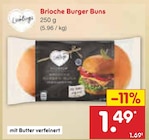 Brioche Burger Buns im Angebot bei Netto Marken-Discount in Aachen Brioche Burger Buns Angebote bei Netto Marken-Discount Aachen für 1,49 €