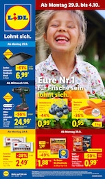 Lidl Prospekt für Wetter: "LIDL LOHNT SICH", 66 Seiten, 29.09.2025 - 04.10.2025