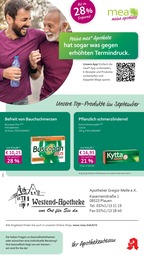 mea - meine apotheke Prospekt für Kauschwitz mit 4 Seiten mea - meine apotheke Prospekt für Kauschwitz: "Unsere September-Angebote", 4 Seiten, 01.09.2025 - 30.09.2025