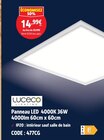 Promo Panneau LED 4000K 36W 4000lm 60cm x 60cm à 14,99 € dans le catalogue Screwfix à Metz