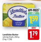 Butter im Angebot bei E center in Nürtingen Butter Angebote von Landliebe bei E center Nürtingen für 1,59 €