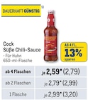 Süße Chili-Sauce Angebote von Cock bei Metro Erfurt für 2,79 €