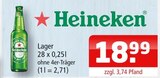Lager bei Getränke Oase im Prospekt "" für 18,99 €