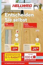Vinylboden Angebot im aktuellen Hellweg Prospekt auf Seite 1