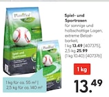 Spiel- und Sportrasen Angebote von Plantop bei Hellweg Wuppertal für 13,49 €