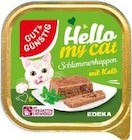 Hello my cat Schlemmerhappen mit Geflügel im Angebot bei EDEKA in Dülmen Hello my cat Schlemmerhappen mit Geflügel Angebote von Gut & Günstig bei EDEKA Dülmen für 0,25 €