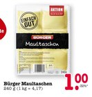 Maultaschen im Angebot bei E center in Heidelberg Maultaschen Angebote von Bürger bei E center Heidelberg für 1,00 €