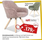 Opti-Wohnwelt - Armlehnstuhl Angebot im Prospekt Armlehnstuhl bei Opti-Wohnwelt im Prospekt "" für 179,00 €