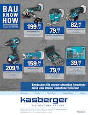 Kasberger Baustoff GmbH Baumärkte Prospekt der aktuellen Woche mit 12 Seiten, gültig von 12.09.2026 bis 23.10.2026, in Burghausen und Umgebung Aktueller Kasberger Baustoff GmbH Baumärkte Prospekt in Burghausen und Umgebung, "DIE WELT DES BAUENS" mit 12 Seiten, 12.09.2026 - 23.10.2026