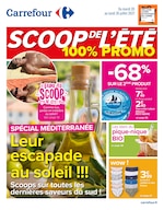 Catalogue Carrefour à Ennetières-en-Weppes, avec 48 pages Prospectus Carrefour à Ennetières-en-Weppes, "Scoop de l'été 100% PROMO ", 48 pages, 20/07/2021 - 26/07/2021