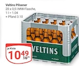 Pilsener im Angebot bei GLOBUS in Willich Pilsener Angebote von Veltins bei GLOBUS Willich für 10,49 €