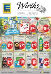 Aktueller EDEKA Discounter Prospekt in Bergneustadt und Umgebung, "Aktuelle Angebote" mit 26 Seiten, 15.09.2025 - 20.09.2025