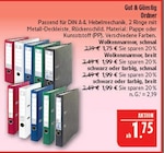 Ordner Wolkenmarmor, schmal Angebote von Gut & Günstig bei Marktkauf Bautzen für 1,75 €