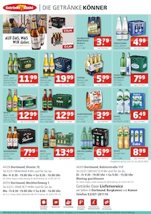 Volvic im Getränke Oase Prospekt "Aktuelle Angebote" mit 2 Seiten (Castrop-Rauxel)