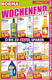 Waschpulver im Norma Prospekt Waschpulver im Norma Prospekt Mehr fürs Geld auf S. 15