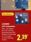 LED-Lichterkette Angebote von LIVARNO bei Lidl Landshut für 2,39 €