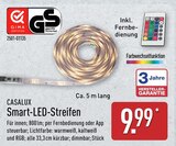 Smart-LED-Streifen von CASALUX für 9,99 € bei ALDI Nord im Angebot Smart-LED-Streifen von CASALUX im aktuellen ALDI Nord Prospekt