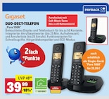 Aktuelles DUO-DECT-TELEFON Pure 100A Angebot bei E center in Ulm ab 29,99 €