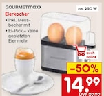 Eierkocher von GOURMETmaxx im aktuellen Netto Marken-Discount Prospekt für 14,99 €