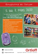 Ortloff GmbH Prospekt "Ranzentage bei Ortloff ", 2 Seiten, für Frechen, 01.02.2020 - 07.03.2020 Ortloff GmbH Prospekt "Ranzentage bei Ortloff ", 2 Seiten, für Frechen, 01.02.2020 - 07.03.2020