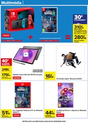 Nintendo Switch Angebote im Prospekt "Carrefour" von Carrefour Nintendo Switch Angebote im Prospekt "Carrefour" von Carrefour auf Seite 63