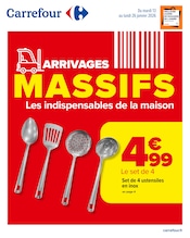 Catalogue Supermarchés Carrefour en cours à Le Vieil-Évreux et alentours, "ARRIVAGES MASSIFS", 17 pages, 13/01/2026 - 26/01/2026