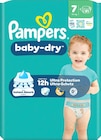 Windeln Baby Dry Gr. 7 XL (15+ kg) von Pampers baby-dry im aktuellen dm-drogerie markt Prospekt für 8,95 €