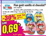 Promo Flan goût vanille et chocolat à 0,69 € dans le catalogue Norma à Sierck-les-Bains