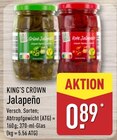 Grüne Jalapeño von King's Crown im aktuellen ALDI Nord Prospekt