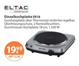 Aktuelle Kochfeld Angebote bei V-Markt in München Aktuelles Einzelkochplatte EK18 Angebot bei V-Markt in München ab 19,99 €
