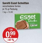 Eszet Schnitten von Sarotti im aktuellen V-Markt Prospekt für 0,99 €