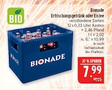Erfrischungsgetränk oder Eistee von Bionade für 7,99 € bei Marktkauf im Angebot Erfrischungsgetränk oder Eistee von Bionade im aktuellen Marktkauf Prospekt
