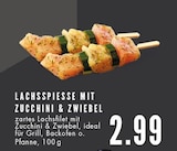Aktuelle Lachs Angebote bei EDEKA in Bochum Aktuelles Lachsspiesse mit Zucchini & Zwiebel Angebot bei EDEKA in Bochum ab 2,99 €