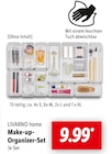 Make-up-Organizer-Set von LIVARNO home für 9,99 € bei Lidl im Angebot Make-up-Organizer-Set von LIVARNO home im aktuellen Lidl Prospekt