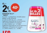Déodorant bille - NARTA dans le catalogue E.Leclerc