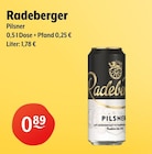 Aktuelles Pilsner Angebot bei Getränke Hoffmann in Moers ab 0,89 €