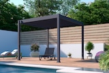 Pergola acier 3 x 3 m en promo chez Brico Dépôt Charleville-Mézières à 599,00 €