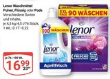 Waschmittel Pulver Angebote von Lenor bei GLOBUS Jena für 16,99 €
