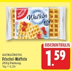 Frischel-Waffeln von GUT&GÜNSTIG für 1,59 € bei EDEKA im Angebot Frischel-Waffeln von GUT&GÜNSTIG im aktuellen EDEKA Prospekt