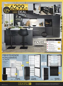 Kühlschrank im BRAUN Möbel-Center Prospekt "BRAUN SHOPPING WEEK" mit 20 Seiten (Albstadt)
