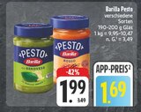 Aktuelle Barilla Angebote bei E center in Dresden Aktuelles Pesto Genovese Angebot bei E center in Dresden ab 1,69 €