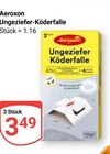 Ungeziefer-Köderfalle Angebote von Aeroxon bei GLOBUS Speyer für 3,49 €