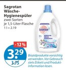 Wäsche-Hygienespüler im V-Markt Prospekt Wäsche-Hygienespüler von Sagrotan im aktuellen V-Markt Prospekt für 3,29 €
