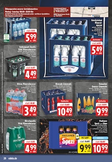Volvic im EDEKA Prospekt "Aktuelle Angebote" mit 30 Seiten (Eschweiler)