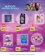 Promos Lego dans le catalogue "Prêt à jouer avec Nous?" de Carrefour Lego en promo dans le catalogue Carrefour à la page 44
