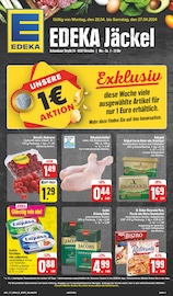 Aktueller EDEKA Supermarkt Prospekt in Dresden und Umgebung, "Wir lieben Lebensmittel!" mit 26 Seiten, 22.04.2024 - 27.04.2024