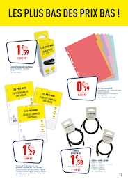 Prix et réduction Feuilleté dans le prospectus Bureau Vallée en cours Offre Feuilleté dans le catalogue Bureau Vallée du moment à la page 13