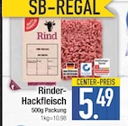 Rinder-Hackfleisch von GUT&GÜNSTIG im aktuellen EDEKA Prospekt für 5,49 €