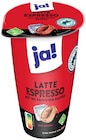 Latte Espresso Angebote von ja! bei REWE Hildesheim für 0,75 €