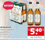 Aktuelle Bitburger Angebote bei Getränke Quelle Weydringer in Goslar Aktuelles Helles Lagerbier glutenfrei Angebot bei Getränke Quelle Weydringer in Goslar ab 5,40 €